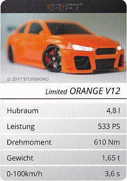 D1 Limited Orange V12