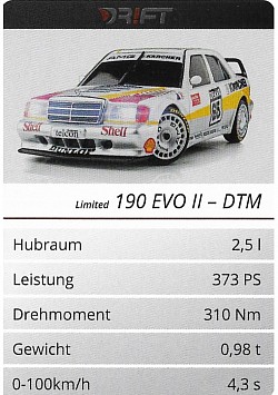 Mercedes Benz 190 Evo 2  DTM Limited