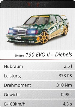 Mercedes Benz 190 Evo 2 Diebels Limited