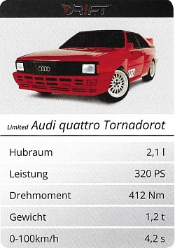 Audi Quattro Tornadorot Limited