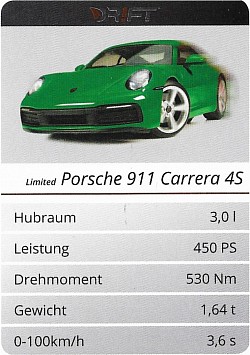 Porsche 911Carrera 4S Limited Green